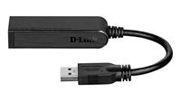 D-Link DUB-1312 USB 3.0 Gigabit adapter (USB 3.0 type A naar RJ-45 Gigabit Ethernet, 10/100/1000 Mbps, compatibel met Windows 10 & 11, Mac OS 10.6 tot 10.8, Linux-kern vanaf 2.6.14x)