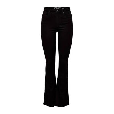 ONLY high waist flared jeans ONLROYAL black ONLY high waist flared jeans ONLROYAL black