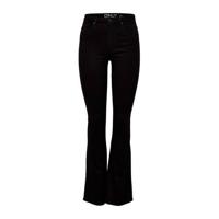 ONLY high waist flared jeans ONLROYAL black