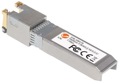 Intellinet 508179 10Gb SFP+Mini-GBIC Transceiver für RJ45-Kabel 30m bis 10 Gbit/s mit Cat6a-Kabel SFP (Mini-GBIC) transceivermodule 10 GBit/s