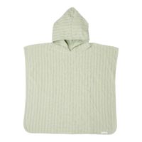 Little Dutch badponcho green Maat