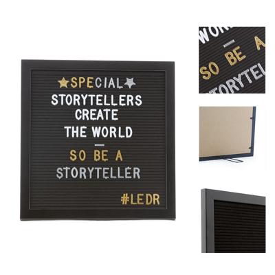 Cotton Ball Lights Letterbord volledig zwart - Letterboard Volledig Zwart