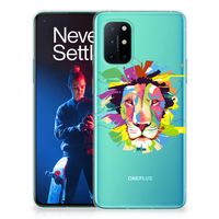 OnePlus 8T Telefoonhoesje met Naam Lion Color - thumbnail