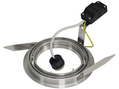 SLV 111380 SLV Inbouwlamp GU10 Aluminium (geborsteld) SLV 111380 SLV Inbouwlamp GU10 Aluminium (geborsteld)