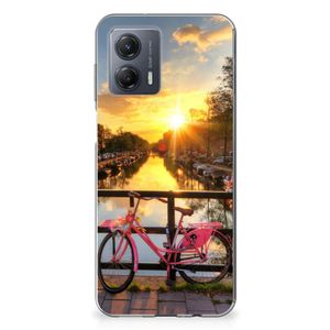 Motorola Moto G53 Siliconen Back Cover Amsterdamse Grachten