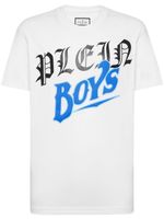 Philipp Plein t-shirt en coton à slogan imprimé - Blanc - thumbnail