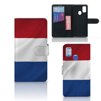 Samsung Galaxy M21 | M30s Bookstyle Case Nederlandse Vlag - thumbnail