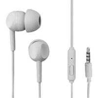 Thomson 132481 hoofdtelefoon/headset Bedraad In-ear Oproepen/muziek Grijs - thumbnail