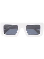 Off-White Eyewear lunettes de soleil Leonardo à monture rectangulaire - Blanc - thumbnail