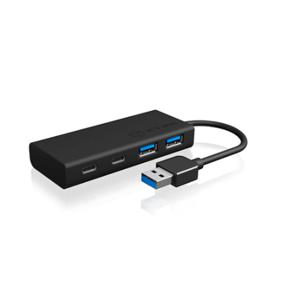 ICY BOX IB-HUB1426-U3 USB 3.2 Gen 1 (3.1 Gen 1) Type-A 5000 Mbit/s Zwart