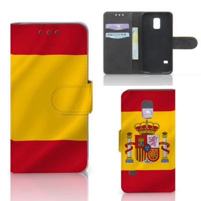 Samsung Galaxy S5 Mini Bookstyle Case Spanje Samsung Galaxy S5 Mini Bookstyle Case Spanje