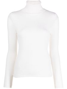 Allude pull en cachemire à col roulé - Blanc