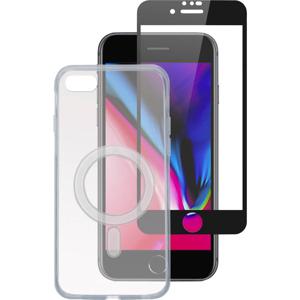 4Smarts 360° Protection X-Pro Full UltiMag Backcover Apple iPhone 7, iPhone 8, iPhone SE (2020), iPhone SE (2022) Transparant