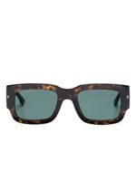 DSQUARED2 EYEWEAR lunettes de soleil à monture rectangulaire - Marron