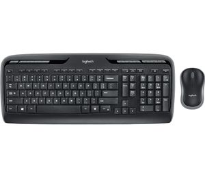 Logitech MK330 toetsenbord RF Draadloos QWERTY Engels Zwart