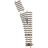 G Piko rails 35222 Wissel, Links 480 mm 22.5 ° 1243 mm 1 stuk(s) - thumbnail