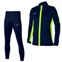 Nike Dri-FIT Academy 23 Full-Zip Trainingspak Kids Donkerblauw Geel Wit