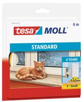 tesa STANDARD 05559-00100-00 Afdichtingstape tesamoll Wit (l x b) 6 m x 9 mm 1 stuk(s)