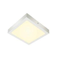 SLV wand- en plafondopbouwarmatuur SENSER 24 / plafond- en wandverlichting binnen, ledspot, opbouwarmatuur, wandopbouwarmatuur, plafondspot / 3000K 15 W 1200 lm wit dimbaar