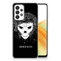 Silicone Back Case Samsung Galaxy A33 5G Skull Hair