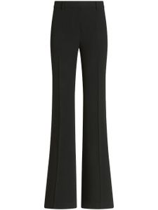 ETRO pantalon évasé à taille mi-haute - Noir