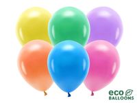 Pastel Kleuren Mix Ballonnen Premium Organic (100st) - thumbnail