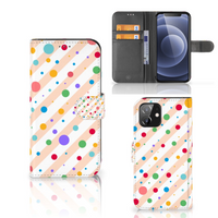 iPhone 12 | 12 Pro (6.1") Telefoon Hoesje Dots - thumbnail