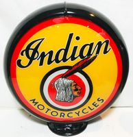 Indian Motorcycles Indian Benzinepomp Bol - thumbnail