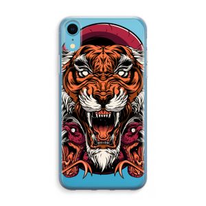 Tiger and Rattlesnakes: iPhone XR Transparant Hoesje