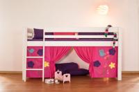 MOJO Speelgordijn Bloemen 90 x 200 cm