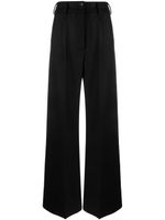 ETRO pantalon palazzo en laine vierge - Noir - thumbnail