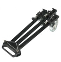 Walimex WAL-6702 + WT-600 Tripod 1/4 inch, 3/8 inch Werkhoogte: 60 - 156 cm Zilver Incl. tas - thumbnail