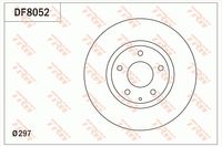 Remschijf TRW, Remschijftype: Geventileerd: , u.a. für Mazda - thumbnail