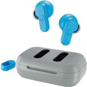 Skullcandy Dime Headset In-ear Micro-USB Bluetooth Blauw, Licht Grijs