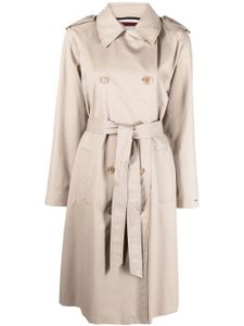 Tommy Hilfiger trench à boutonnière croisée - Tons neutres