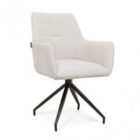 Armstoel Maxime - Crazy Lichtgrijs