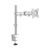 NeoMounts Flat Screen Desk mount (10-30 ) desk clamp/grommet - [NM-D135SILVER] - thumbnail