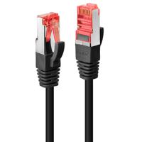 LINDY 47780 RJ45 Netwerkkabel, patchkabel CAT 6 S/FTP 3.00 m Zwart 1 stuk(s) - thumbnail