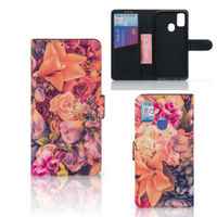 Samsung Galaxy M21 | M30s Hoesje Bosje Bloemen - thumbnail