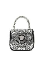 Versace mini sac La Medusa à ornements en cristal - Noir