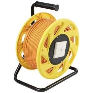 Renkforce RJ45 Netwerk Verlengkabel CAT 7a 50.00 m Oranje Rond