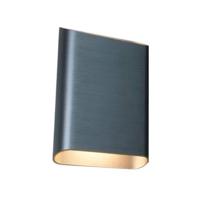 Artdelight Wandlamp Diaz Gun Metal Led 2 x 6Watt - thumbnail