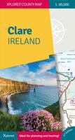 Wegenkaart - landkaart - Fietskaart Clare (Ierland) | Xploreit Maps - thumbnail