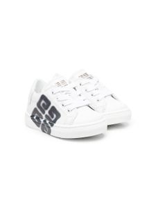 Givenchy Kids baskets à logo 4-G - Blanc