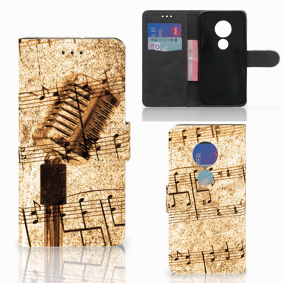 Motorola Moto G7 Play Telefoonhoesje met foto Bladmuziek Motorola Moto G7 Play Telefoonhoesje met foto Bladmuziek