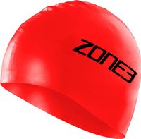 Zone3 Silicone swim cap rood - thumbnail