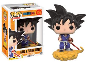 Dragon Ball Z POP! Animation Vinyl Figure Goku and Flying Nimbus 9 cm