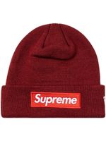 Supreme x New Era bonnet à logo Box - Rouge