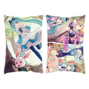 Hatsune Miku Pillow Miku In Wonderlan 50 X 35 Cm