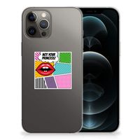 iPhone 12 Pro Max Silicone Back Cover Popart Princess